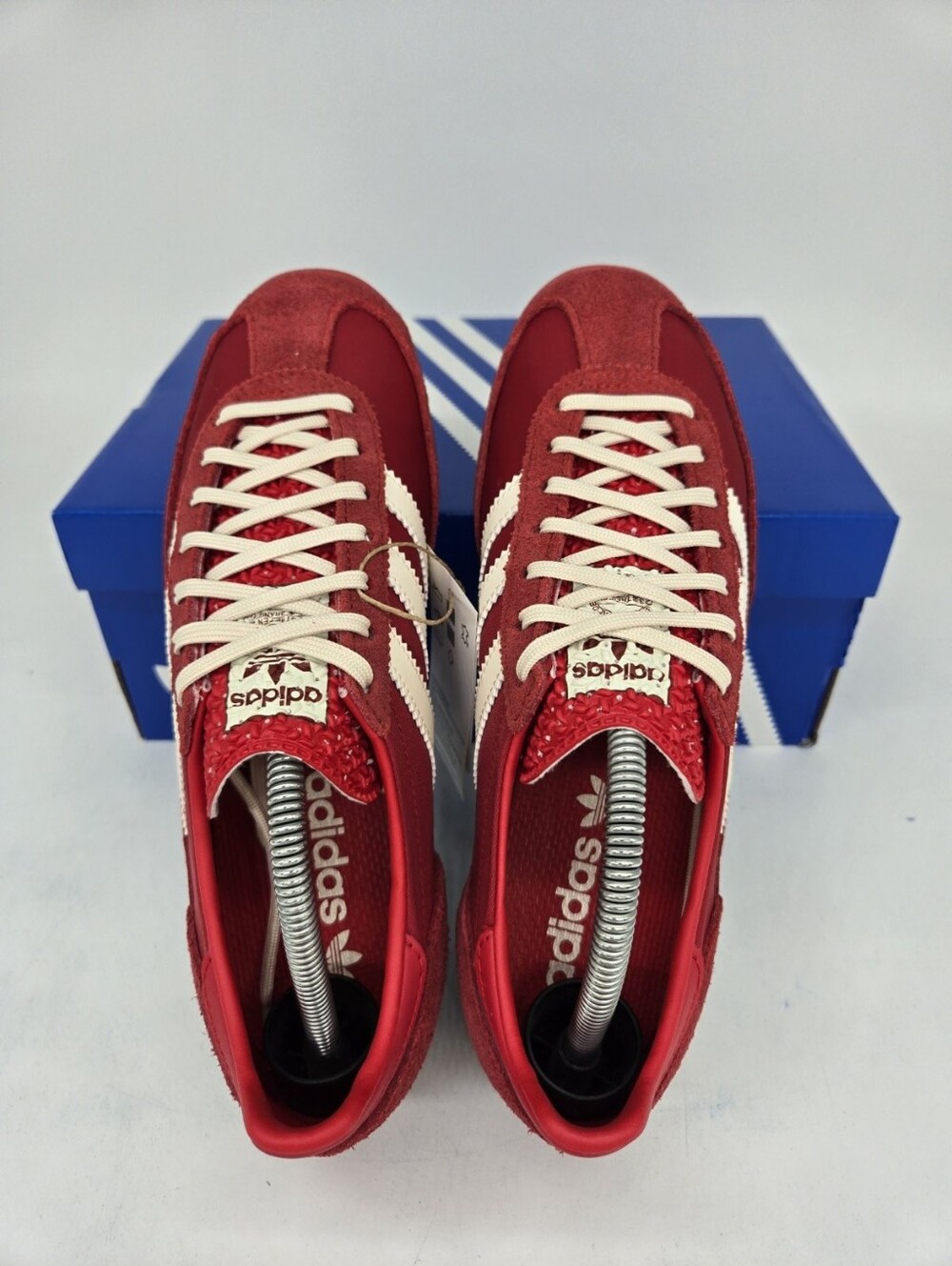 adidas Women's SL 72 IE3475 Better Scarlet Shoes Size 8 - Picture 6 of 8